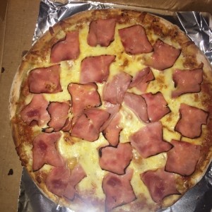 pizza de jamon