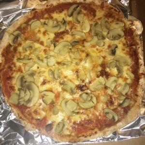 pizza de hongos