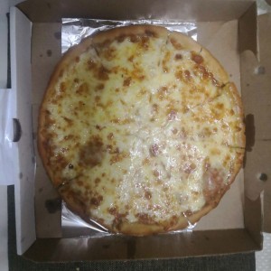 pizza de mozzarella