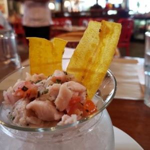 ceviche de corvina