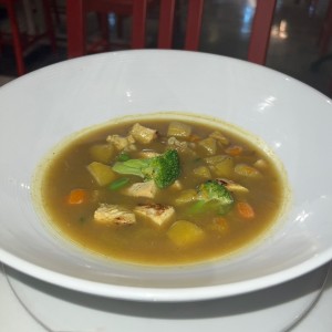 Sopa de curry 