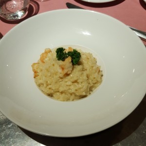 Risotto de langostinos