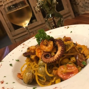 Spaghetti frutti del Mare 