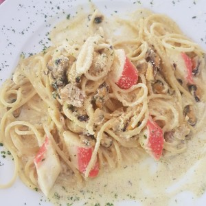 spaguetti a la pescatore