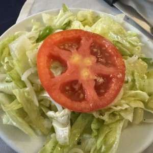 ENSALADA MIXTA (LECHUGA, TOMATE, CEBOLLA)