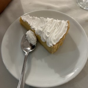 Pie de limon