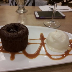 souffle de chocolate 