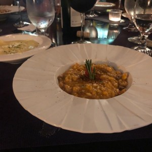 Risotto de Carne de Res y Langostinos