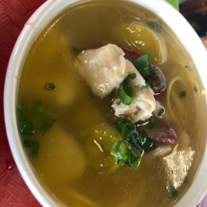 sopa de wanton