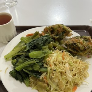 Chow Mein Con Vegetales