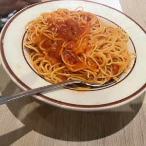 Spaghetti en Salsa Pomodoro