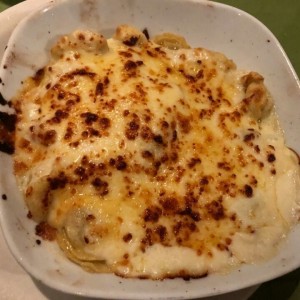 Tortellini gratinado 