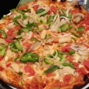 Pizza Vegetariana al Horno