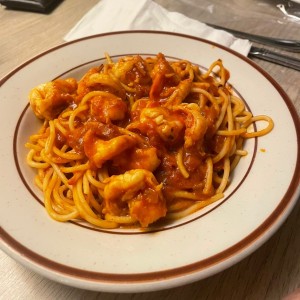 Pasta con pollo