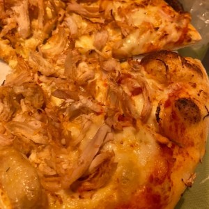 pizza de hongos