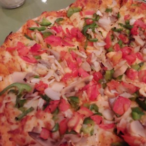 pizza de vegetales