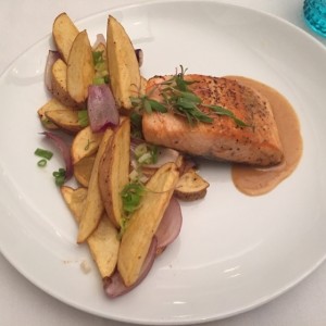 salmon y papas 