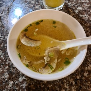 sopa de entrada