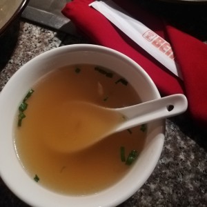 sopa de entrada