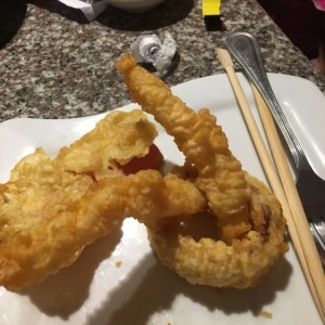 vegetales tempura