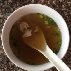 sopa de entrada