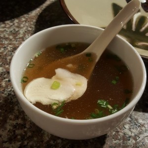 Sopa de entrada