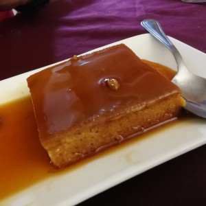 Flan de la casa