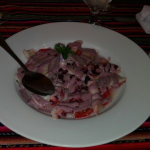 pulpo al olivo