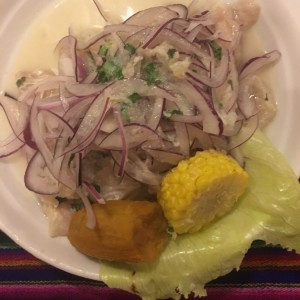 Ceviche de corvina