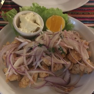 Ceviche frito