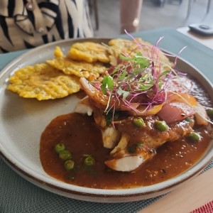 Pescado a la Chorillana