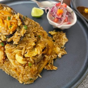 Arroz Chaufa de Mariscos