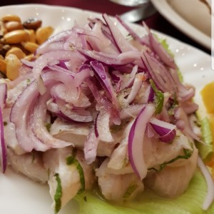 Ceviche de corvina