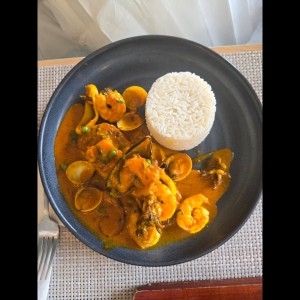 mariscos con pescado