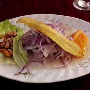 Ceviche de Corvina