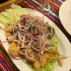 Ceviche frito