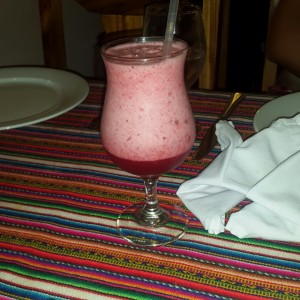 Jugo de mora