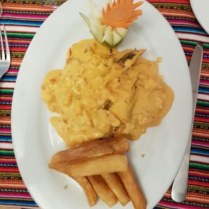 Corvina Delicias de marisco