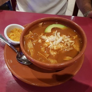 sopa azteca