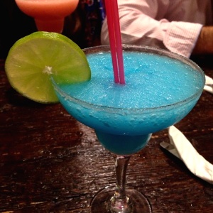 Blue n Strawberry Margaritas