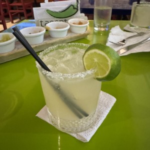 Margarita en las rocas