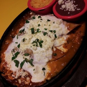 Enchiladas de Pollo