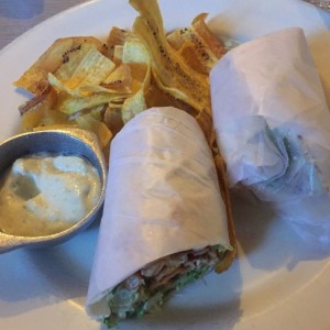 wrap de pollo