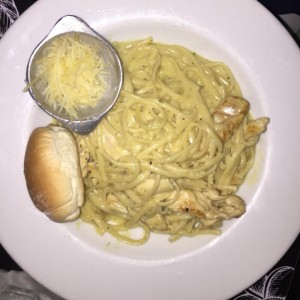 spaghetti en salsa bechamel