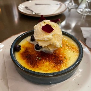 Postre - Creme Brulee