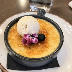 Postre - Creme Brulee