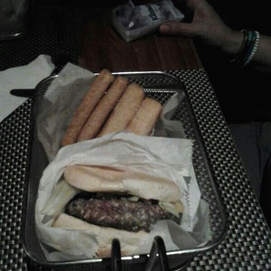 Hamburguesa casa blanca