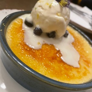 Postre - Creme Brulee