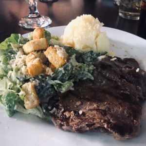 steak - pure - cesar salad