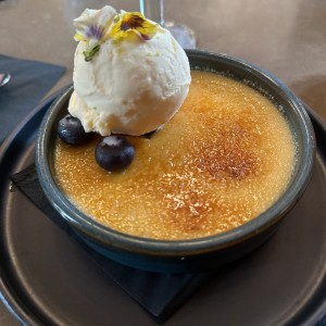 Postre - Creme Brulee